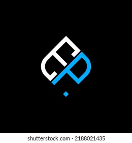 EP letter logo creative design with vector graphic