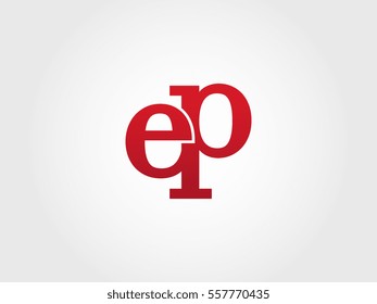 ep lowercase logotype
