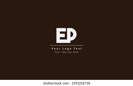 EP PE letter logo. Unique attractive creative modern initial EP PE EP initial based letter icon logo