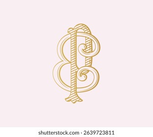 EP, PE, logo EP, Letter EP,  Monogram EP, Wedding Monogram, Wedding Logo, Logo Design , Monogram Vintage