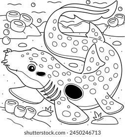 Epaulette Shark Coloring Page for Kids