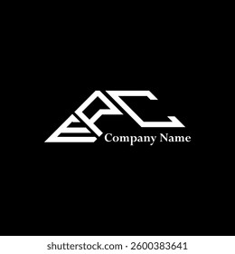 EPC logo design, EPC simple and modern logo. EPC luxurious alphabet design  