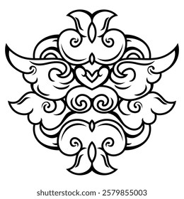 epeating vector pattern designs, black and white backgrounds, batik patterns, tribal, carved and geometric, oriental ethnic patterns, traditional designs and illustrations.194