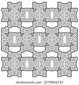 epeating vector pattern designs, black and white backgrounds, batik patterns, tribal, carved and geometric, oriental ethnic patterns, traditional designs and illustrations.205