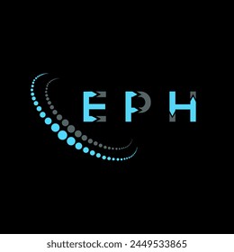 EPH letter logo abstract design. EPH unique design. EPH.
