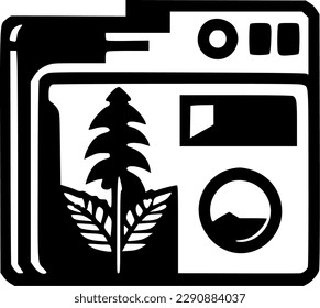 Ephemera | Black and White Vector illustration