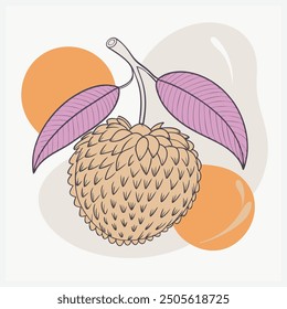 Epic Barbarian Fruit Vector Design