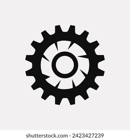 Epic Gear Forge gear icon - Simple Vector Illustration