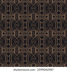Epical Art Deco Pattern for your future edits