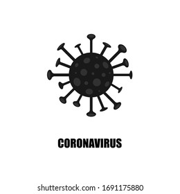 Epidemic of coronavirus - new disease COVID-19. Vector illustration