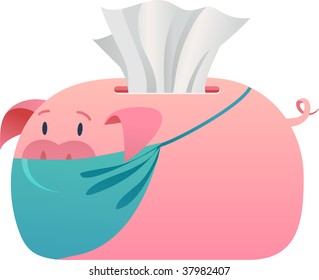 Epidemic of a swine flu