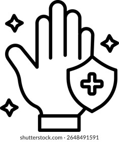Epidemic Vector Line Icon Design