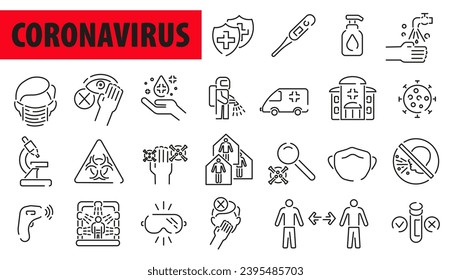 The epidemic and ways to combat it. New Coronavirus 2019. Epidemic of 2019 and 2020. EPS 10.