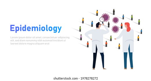 Epidemiology Epidemiologist Scientist Analyze Data On Covid-19 Corona Virus Pandemic 