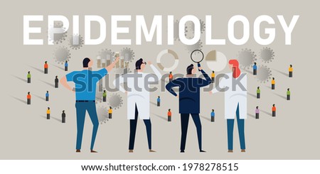 epidemiology epidemiologist scientist analyze data on covid-19 corona virus pandemic 
