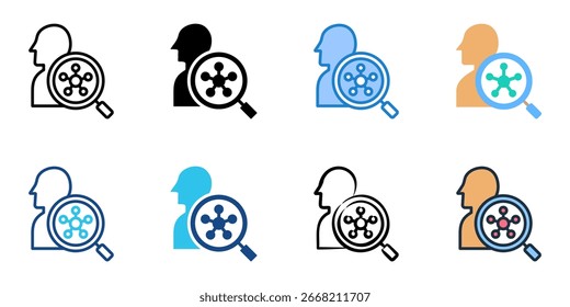 Ícone epidemiológico define coleção de vários estilos 
