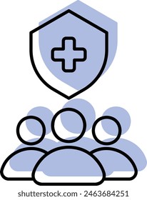 Epidemiology Icons: Illustrate Health Trends with Informative Graphics