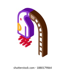 epilation electronic device icon vector. isometric epilation electronic device sign. color isolated symbol illustration