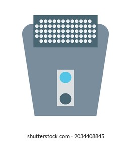 Epilator Editable Color Vector Illustration 