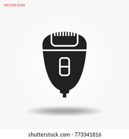 Epilator icon vector