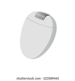 Epilator. Isolated object on a white background.