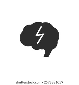 Epilepsy icon web design in vector