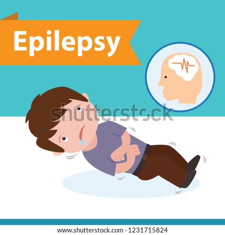 epilepsy vector illustration Stock photo © 