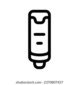 Ilustración de diseño del símbolo del vector del icono del Epipen