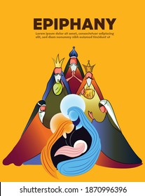 Epiphany is a Christian festival, Jesus Christ soon after he was born