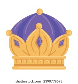 epiphany crown of three king wise men illustration