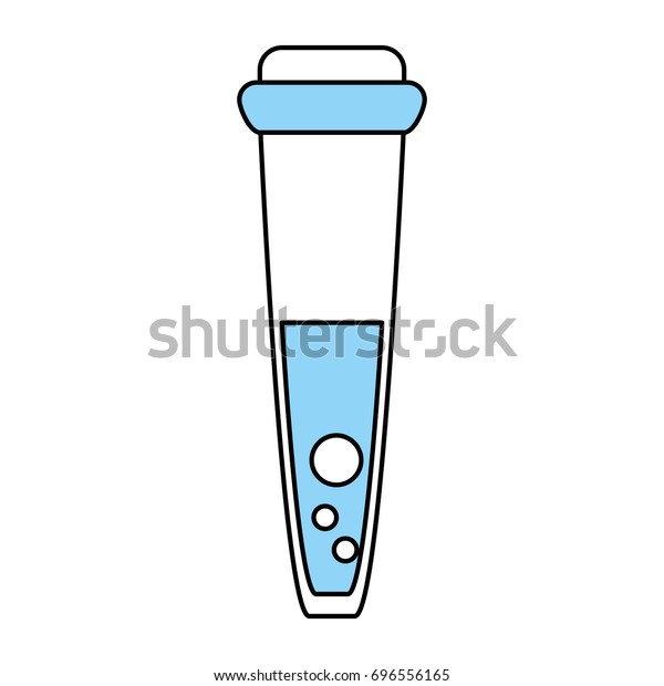 Eppendorf Tube Vector Illustration Stock Vector (Royalty Free) 696556165