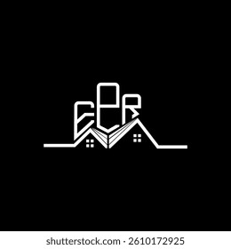 EPR Real State logo design, EPR simple and modern logo. EPR luxurious alphabet design  