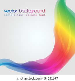 EPS 10 Abstract rainbow vector background