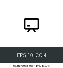 Icono de tiza de 10 eps aislado Fondo blanco