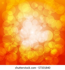 EPS 10 Colorful Bokeh Abstract Vector Background