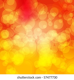 EPS 10 Colorful Bokeh Abstract Vector Background