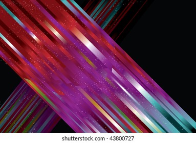 eps 10 file. spots, top lines, bottom lines and background lines are on separate layers. Lines are cropped via clipping mask. Simple linear gradients are used.