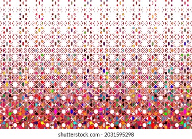 EPS 10 illustration high resolution vector colored hafttone abstract pattern background.