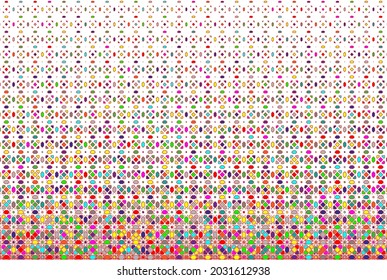 EPS10 illustriert hochauflösende, vektorfarbene und abstrakte Hafttonmuster-Hintergrundmuster.