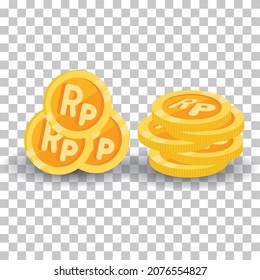 Imagen vectorial de dinero EPS 10 rupias