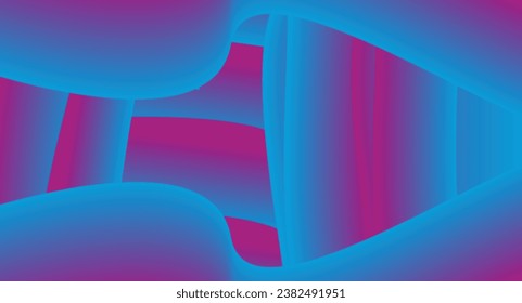 EPS 10 vector abstract background. Quality abstract background design. a pattern of colorful curved lines that emit blue light. with attractive patterns and cool color combinations.