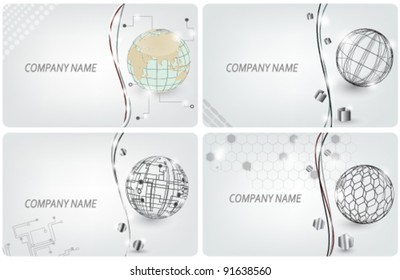 EPS 10 vector  - business cards