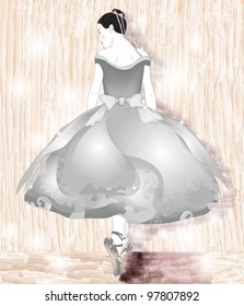 EPS 10 vector - classical dancer