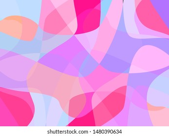 EPS 10 vector. Colorful abstract background. Good bright backdrop for projects.