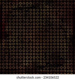 Eps 10 vector dotted glowing black background with pattern.