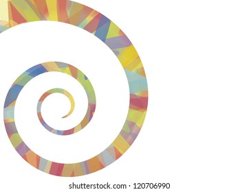 EPS 10 vector file. Colorful floral background with blank space to write your own text. Raster version is in my portfolio.