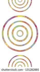 EPS 10 vector file. Colorful floral vertical seamless pattern over white background. Raster version available in my portfolio