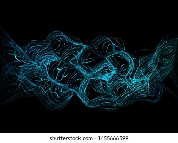 EPS 10 vector. Futuristic colorful background. Backdrop with lines and waves.