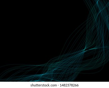 EPS 10 vector. Futuristic colorful background. Backdrop with lines and waves.