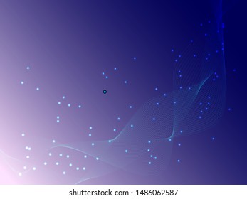 EPS 10 vector. Futuristic colorful background. Backdrop with lines and waves.